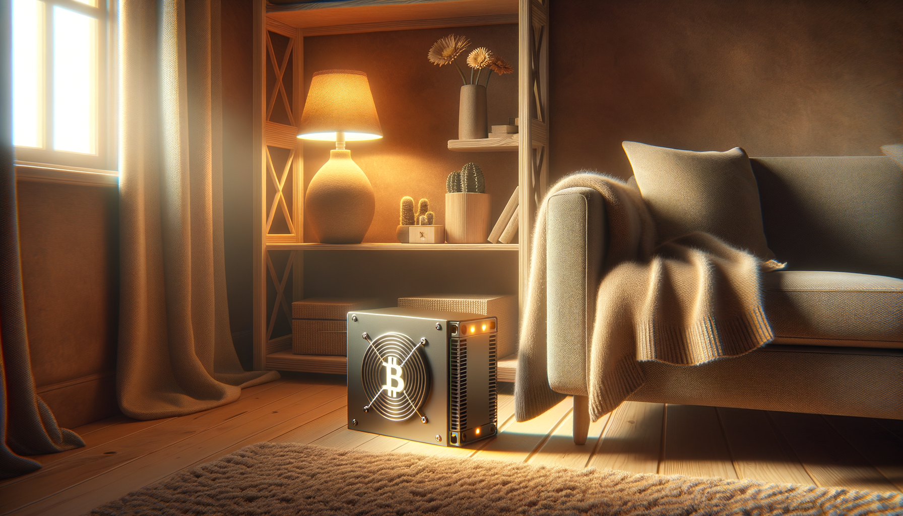 Bitcoin Space Heater: Using a Mini Miner to Heat a Room