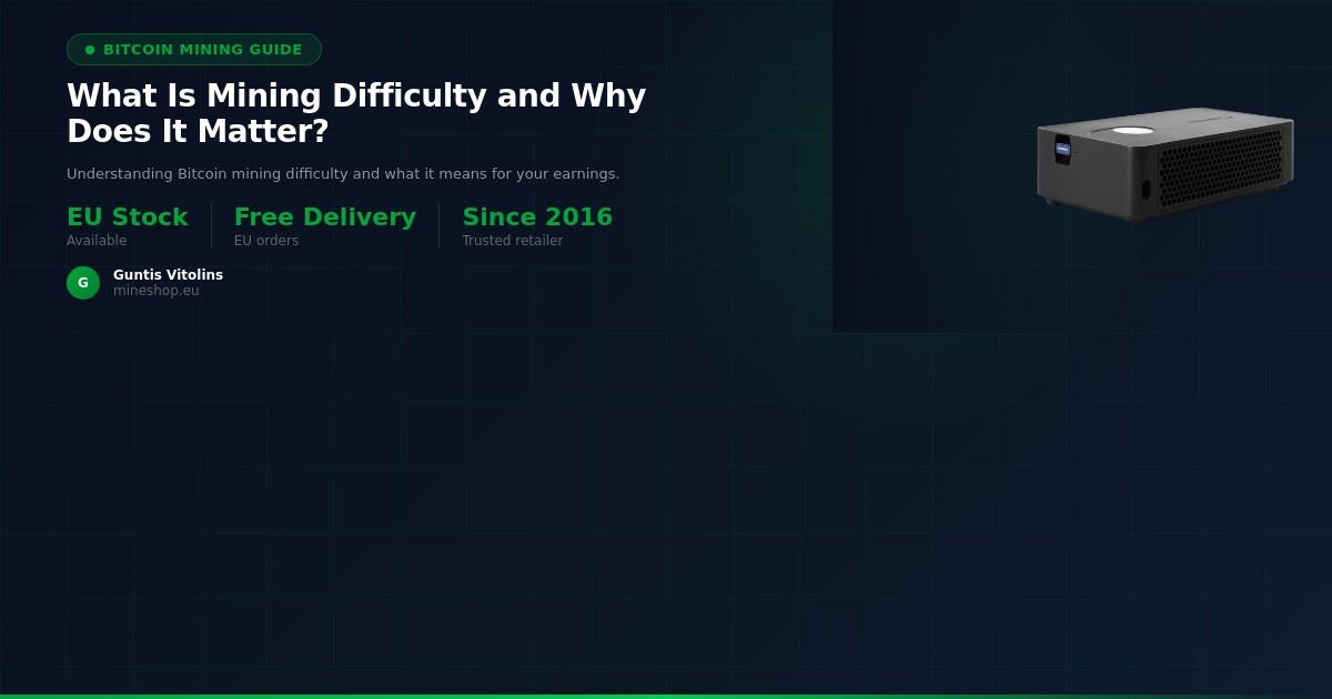 What Is Mining Difficulty and Why Does It Matter?