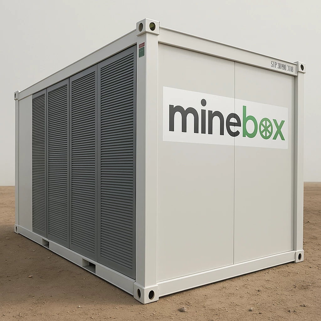 MineBox 500 Express – 486kW Mobile Mining Farm | 20ft Contai
