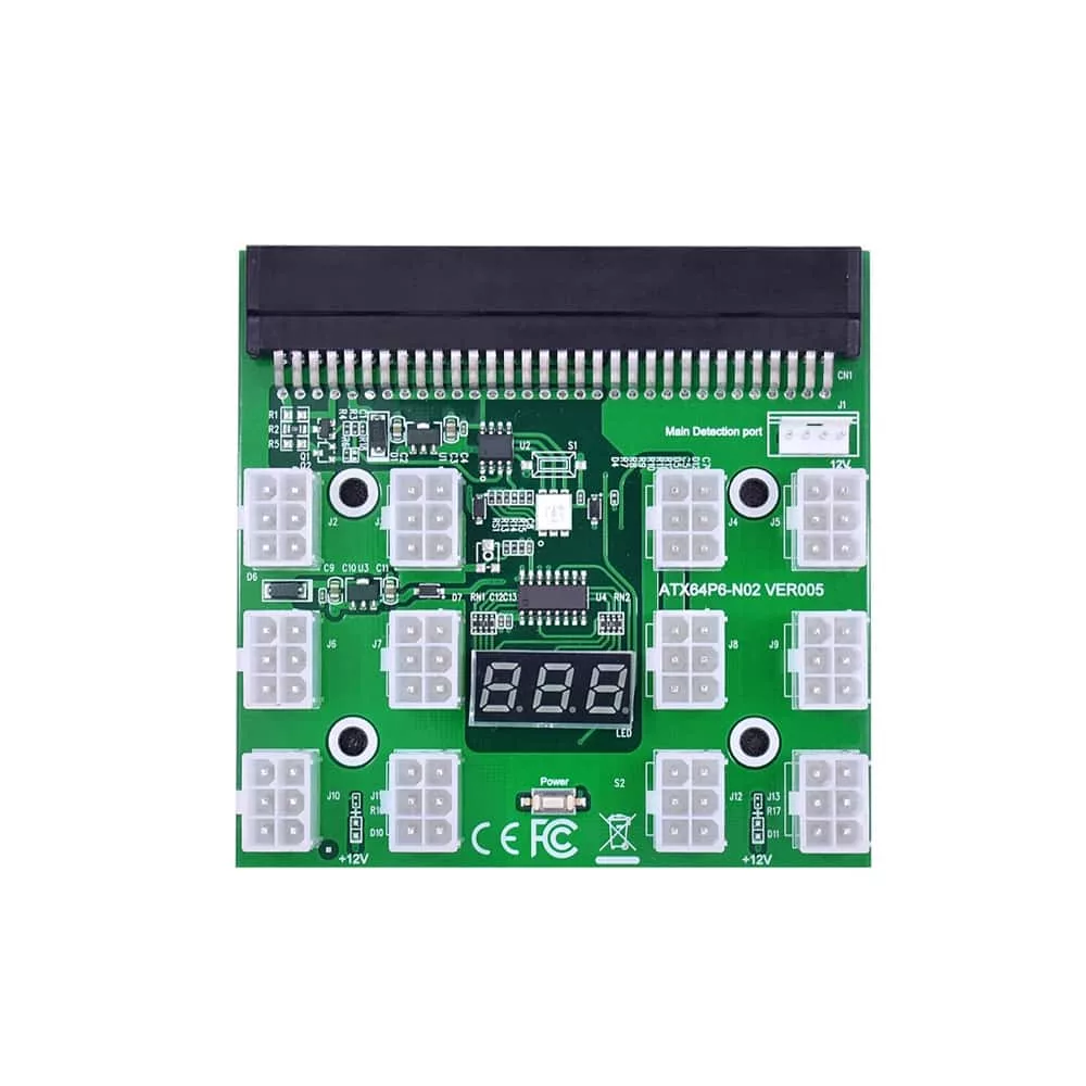 Servera PSU 6 kontaktu 12 PCI-e