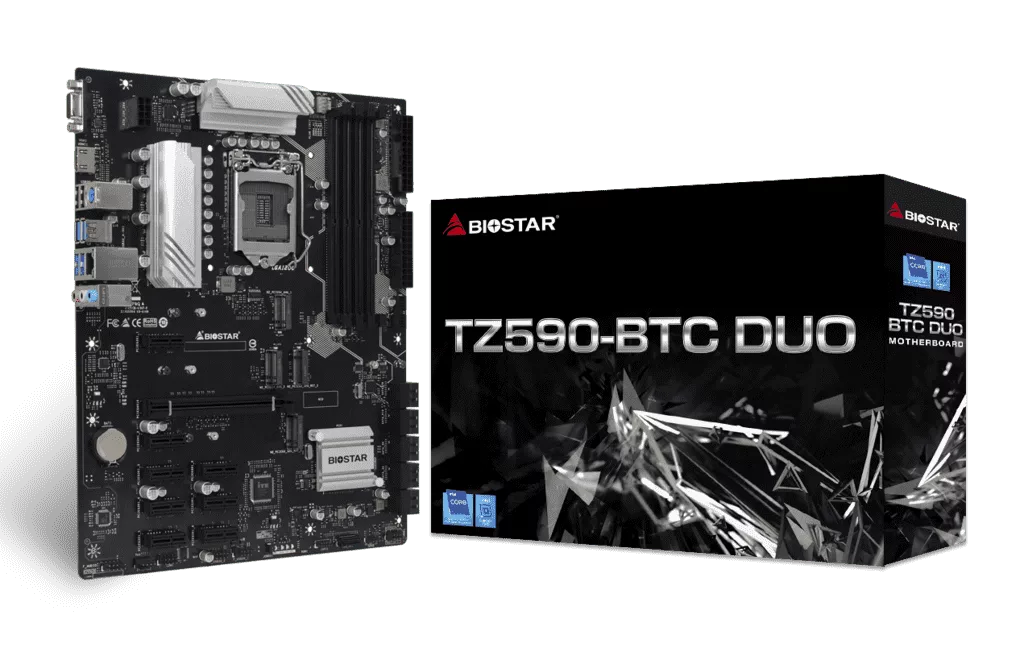 Biostar TZ590-BTC DUO Socket: 1200