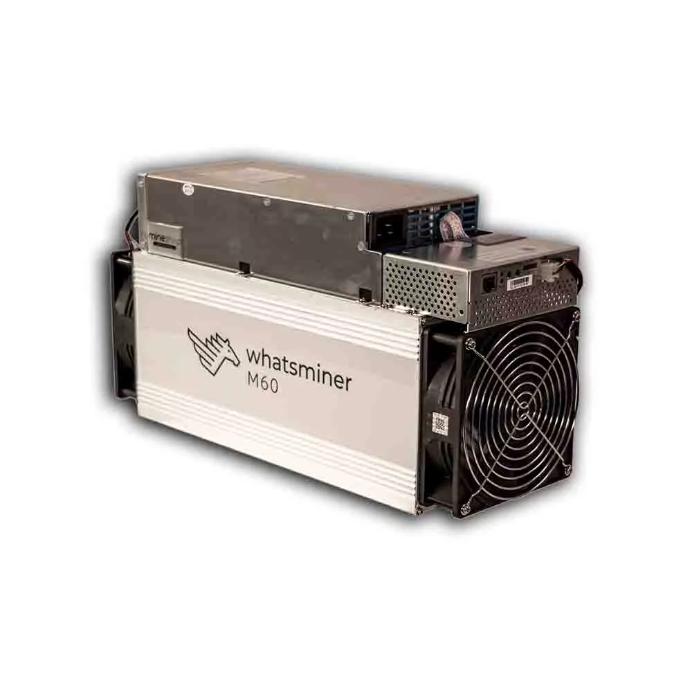 WhatsMiner M60 - 170 TH/s Bitcoin Miner | 3300W Strom, 3nm C