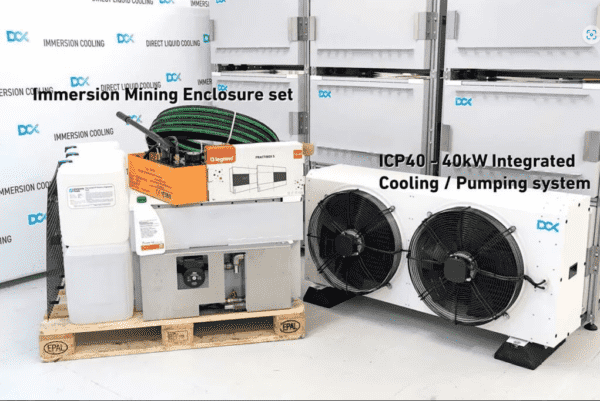 Immersion Cooling  Enclosure System for 6/8 miners Full Set